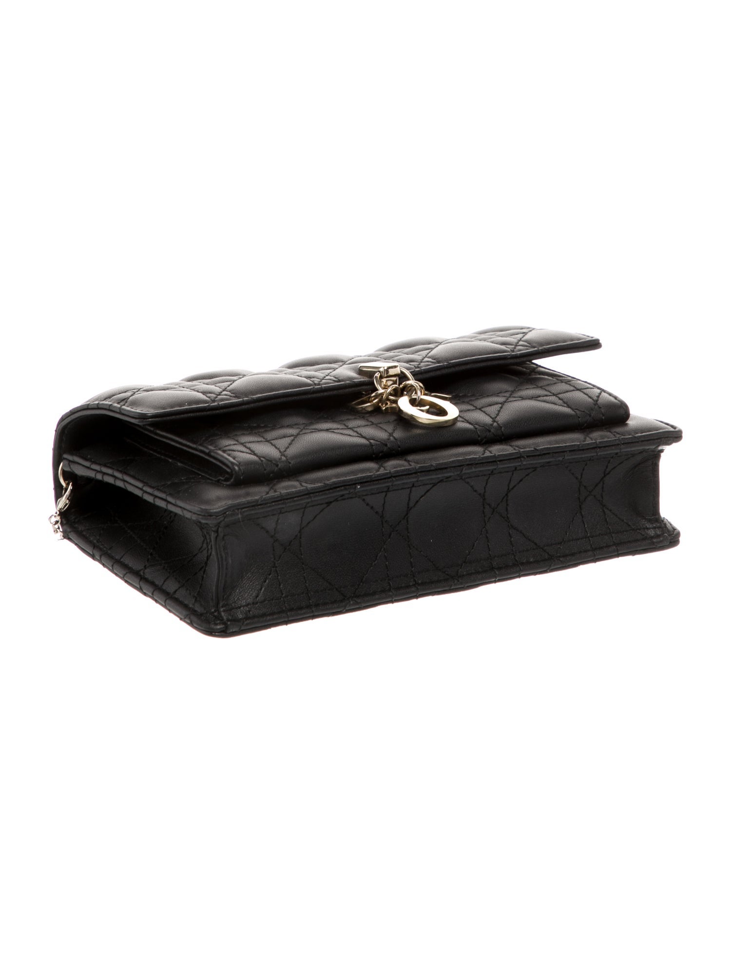 Christian Dior Cannage My Dior Daily Pouch with Chain 2022