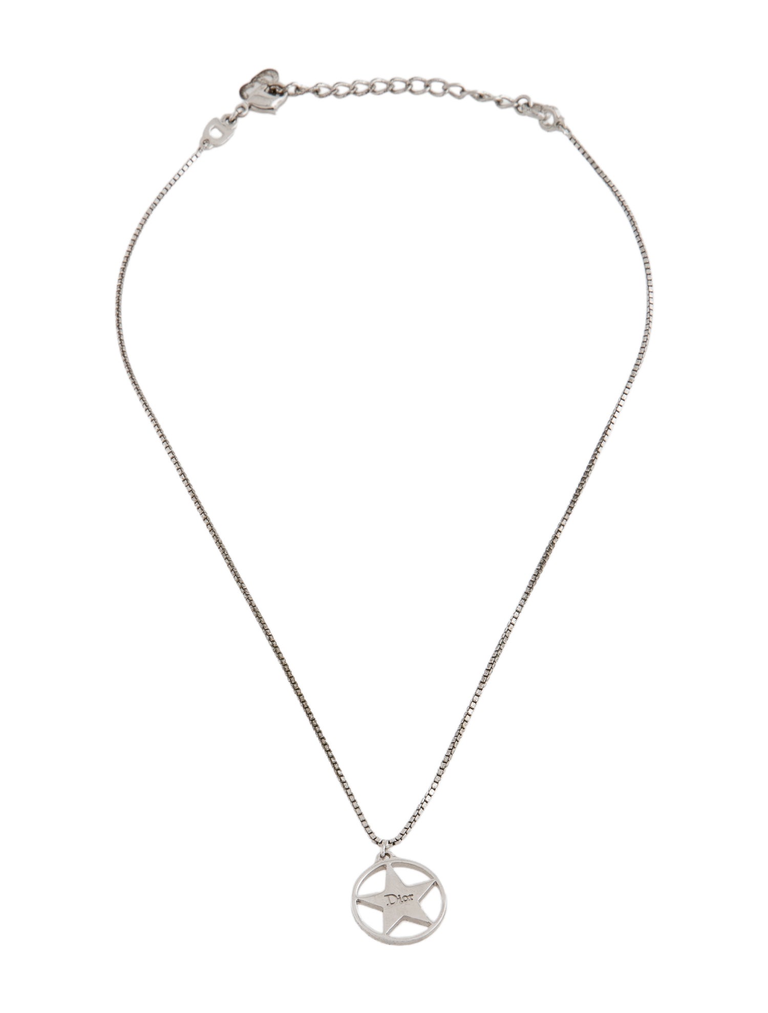 Christian Dior Star Pendant Necklace