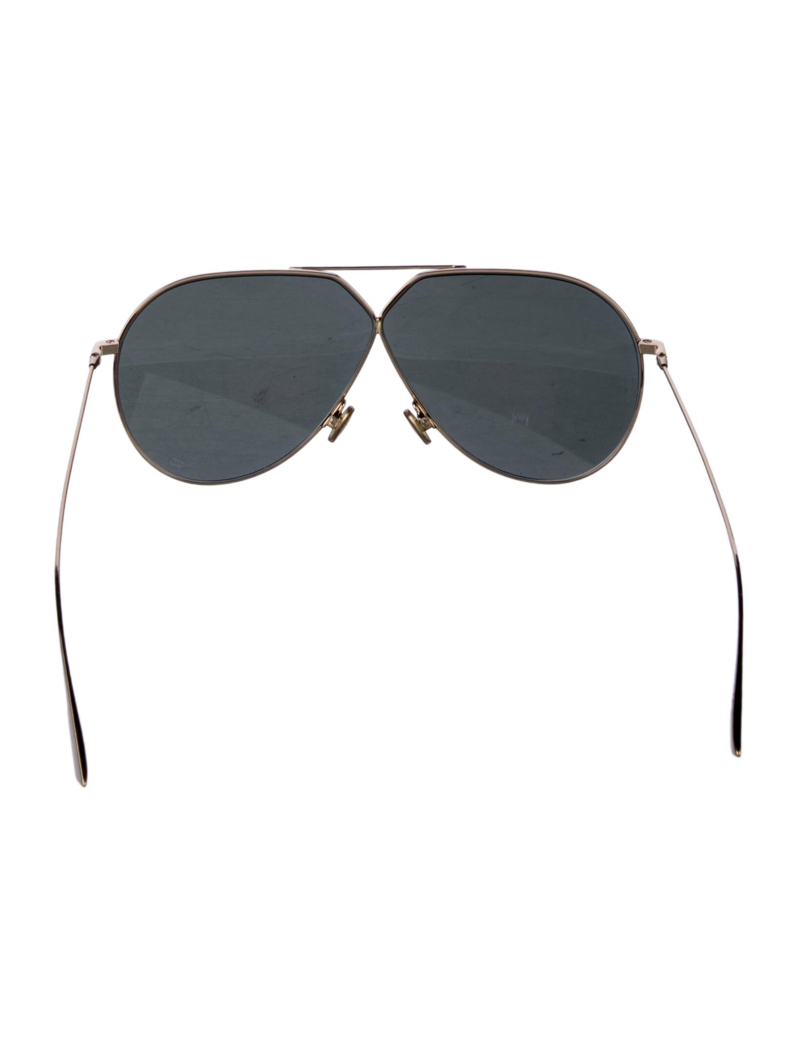 Christian Dior Aviator Tinted Sunglasses
