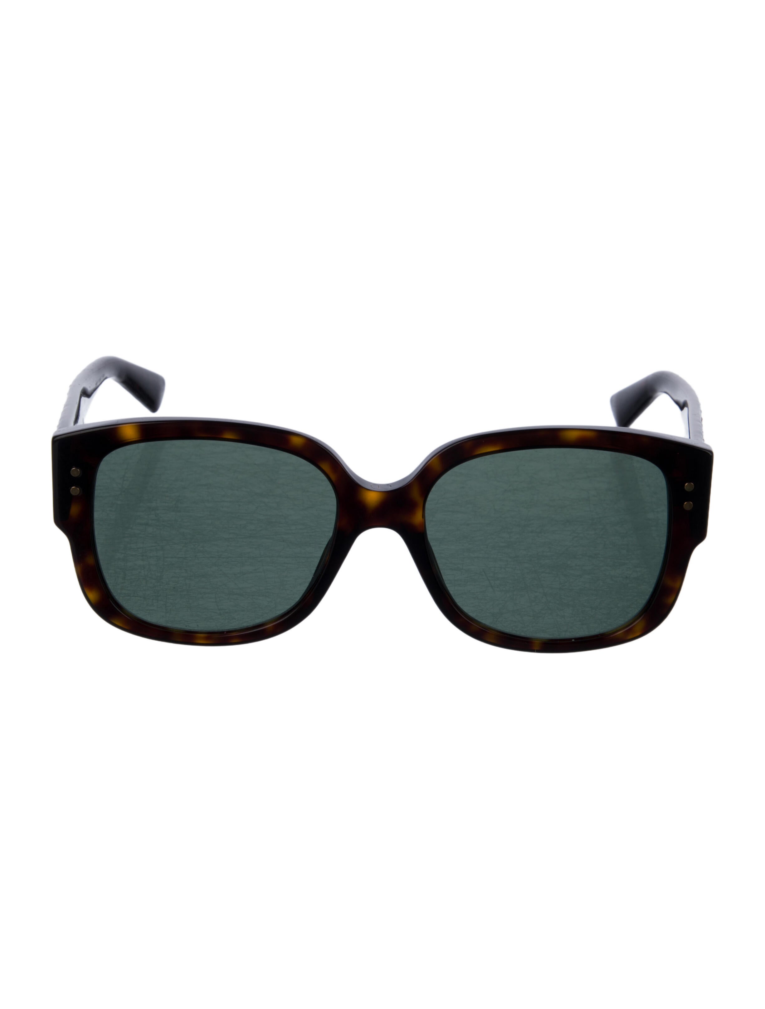 Christian Dior Square Tinted Sunglasses