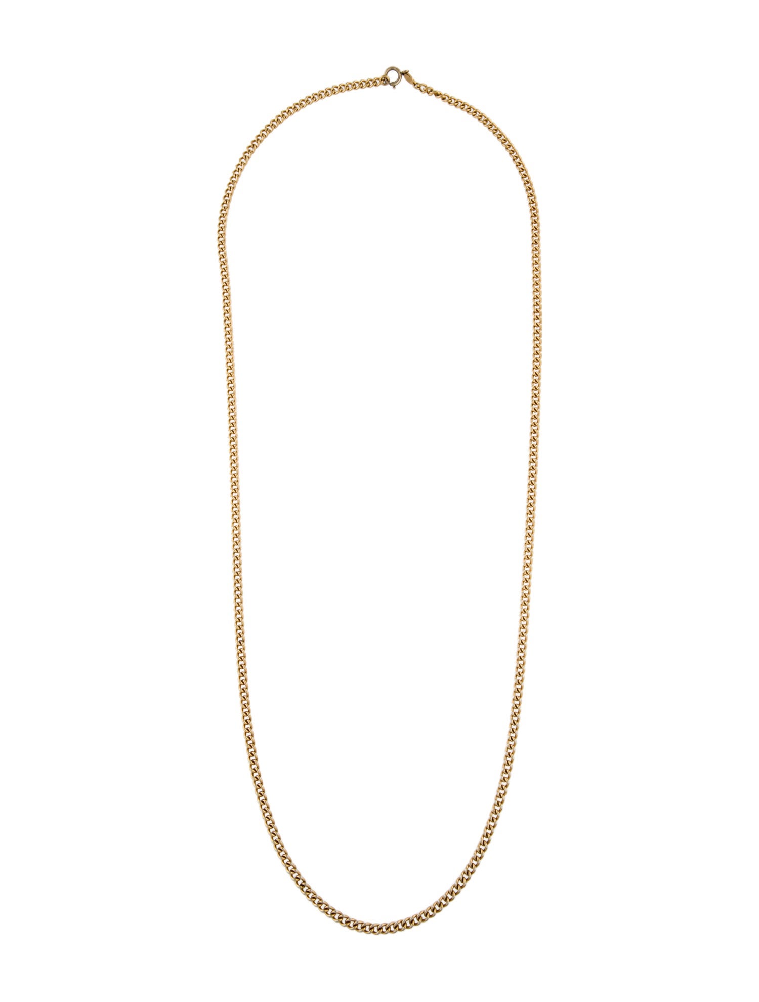 Christian Dior Chain Link Necklace