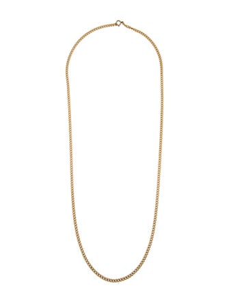 Christian Dior Chain Link Necklace