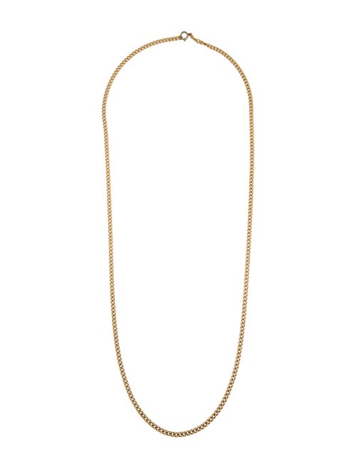 Christian Dior Chain Link Necklace