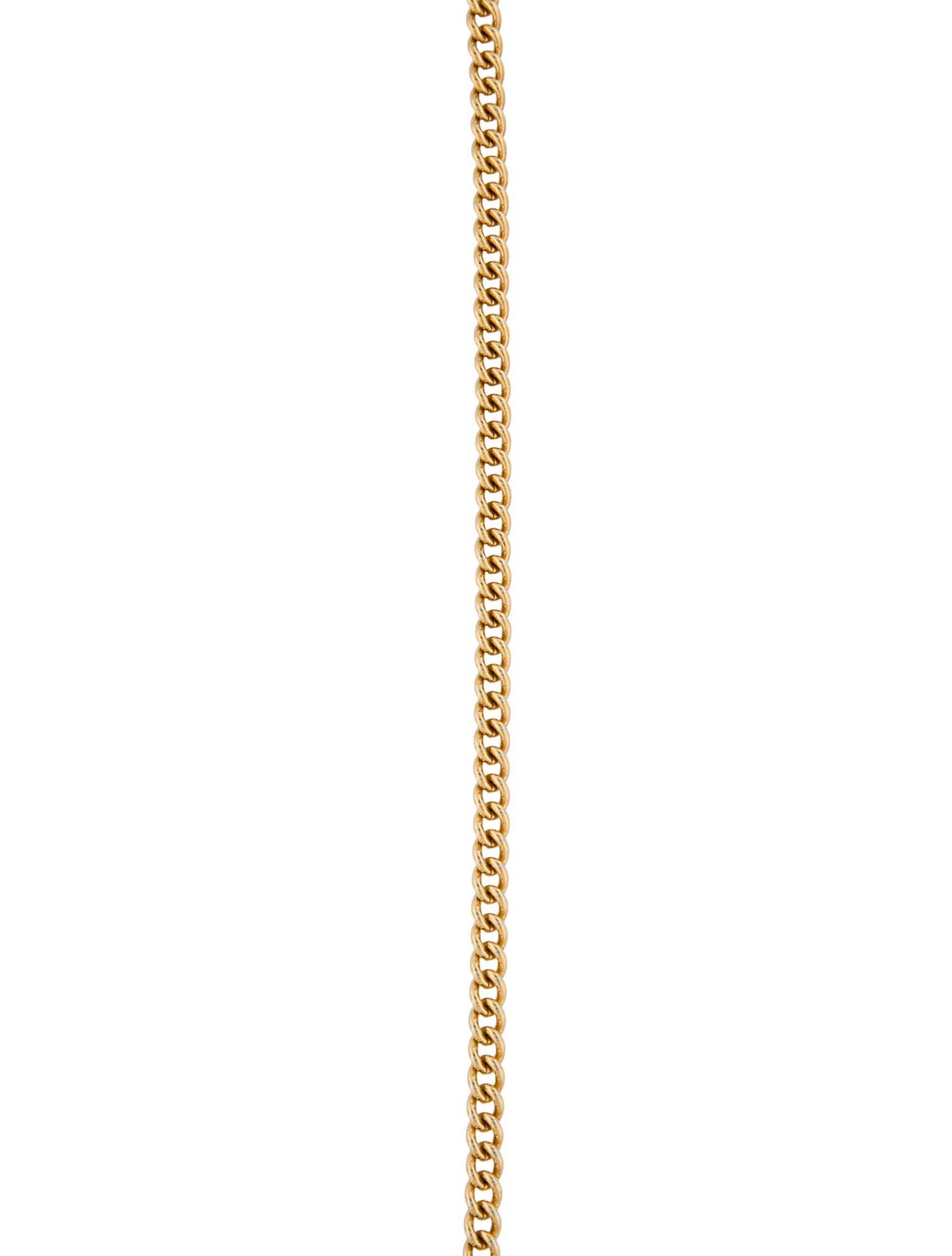 Christian Dior Chain Link Necklace