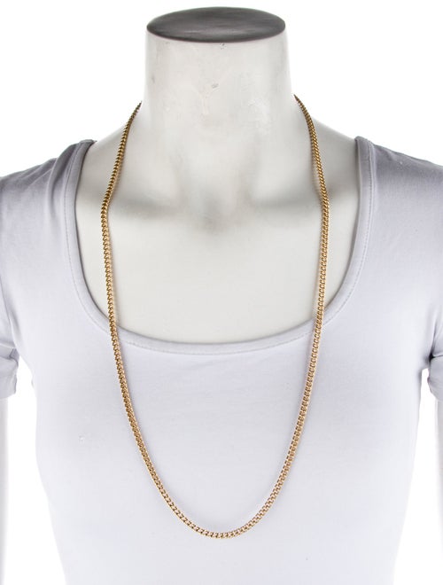 Christian Dior Chain Link Necklace