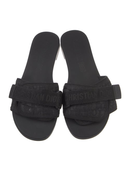 Christian Dior Oblique Jacquard Slides