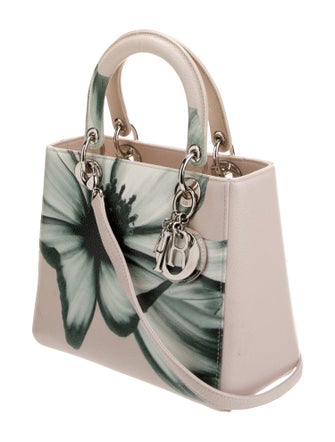 Christian Dior Leather Lady Dior Medium