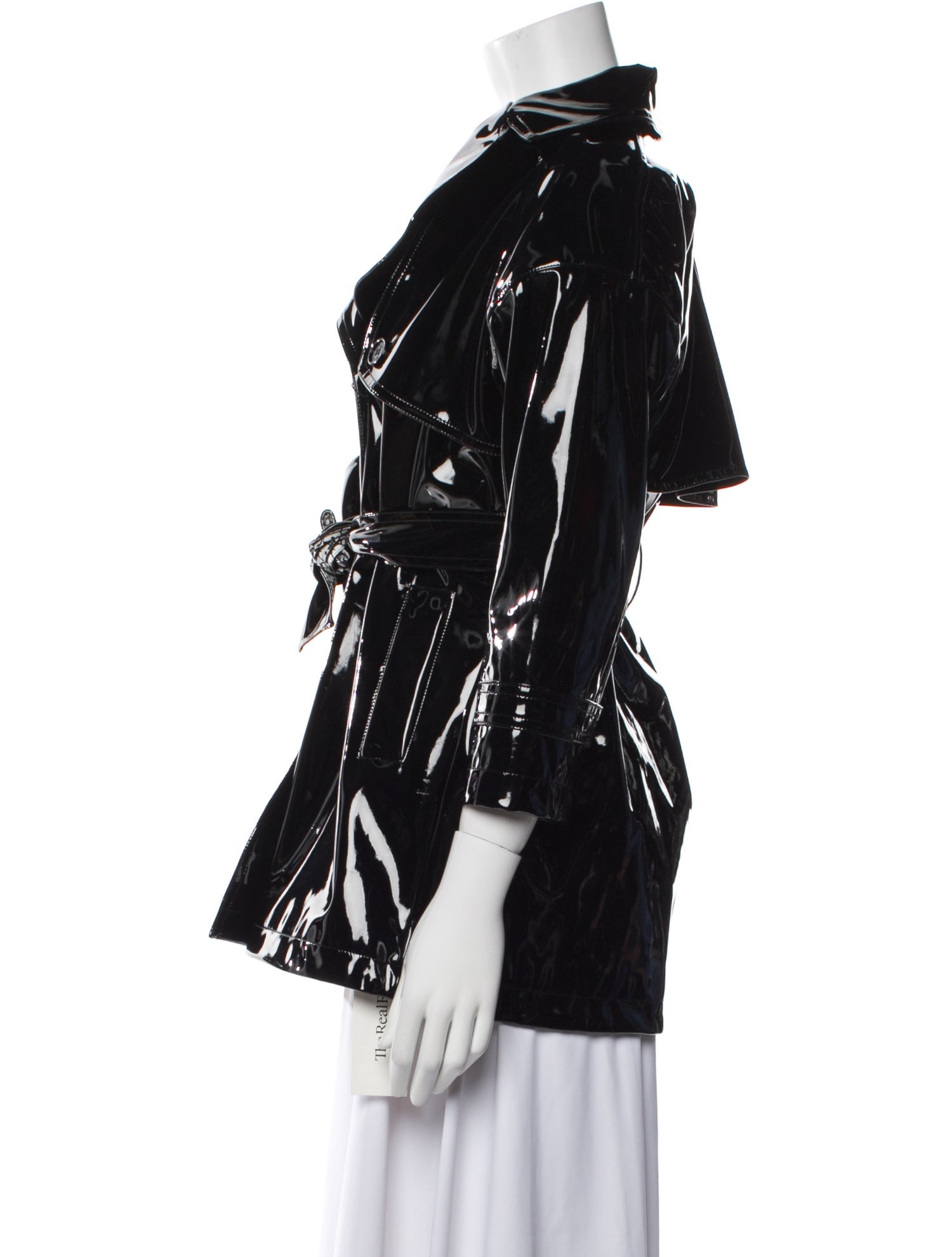 Christian Dior Kids' Patent Trench Coat