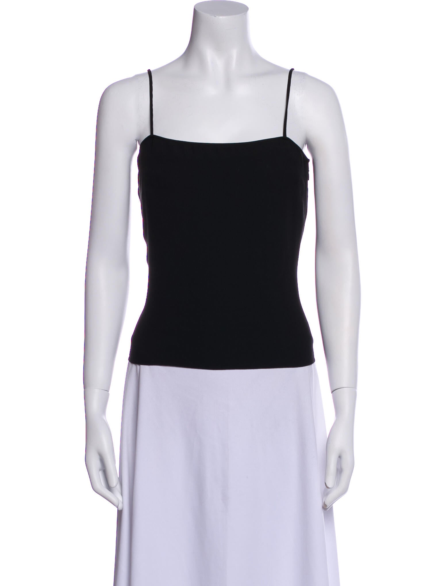 Christian Dior Silk Square Neckline Top