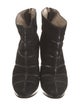 Christian Dior Suede Lace-Up Boots