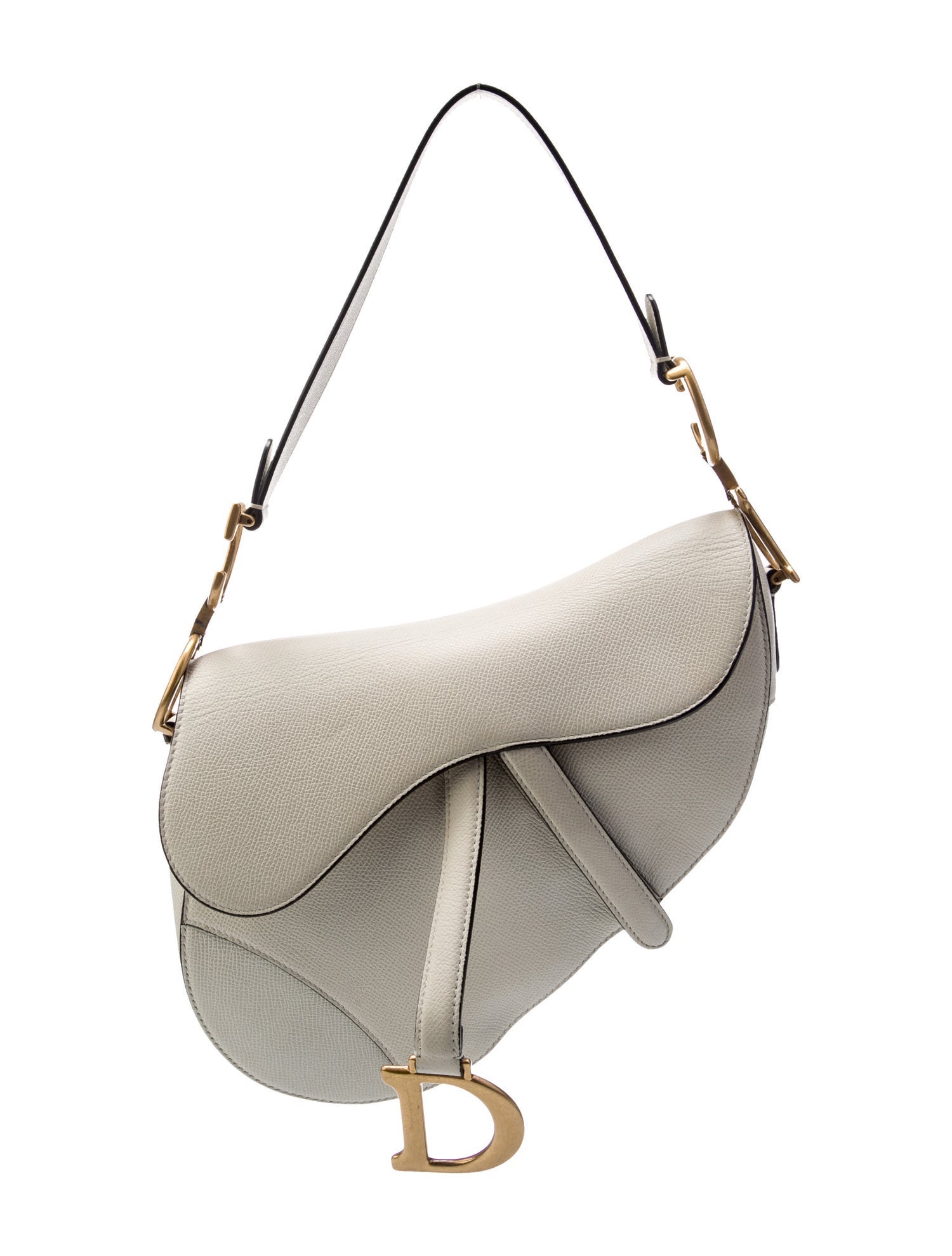 Christian Dior Leather Saddle Medium