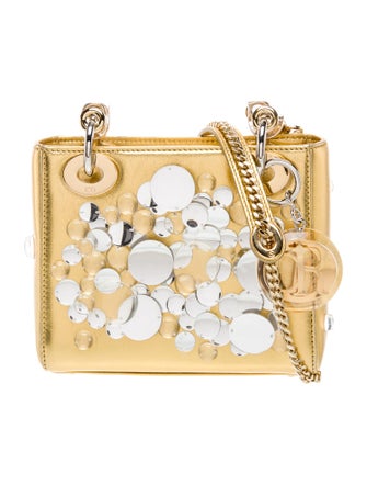 Christian Dior Leather Lady Dior Mini