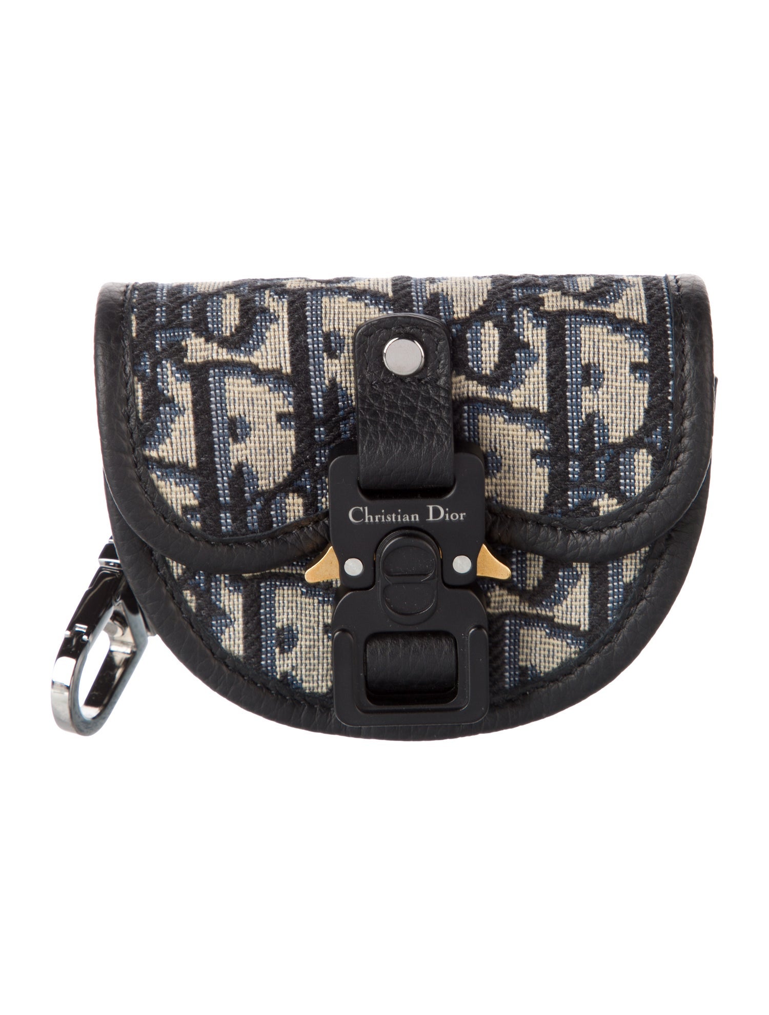 Christian Dior Jacquard keychain