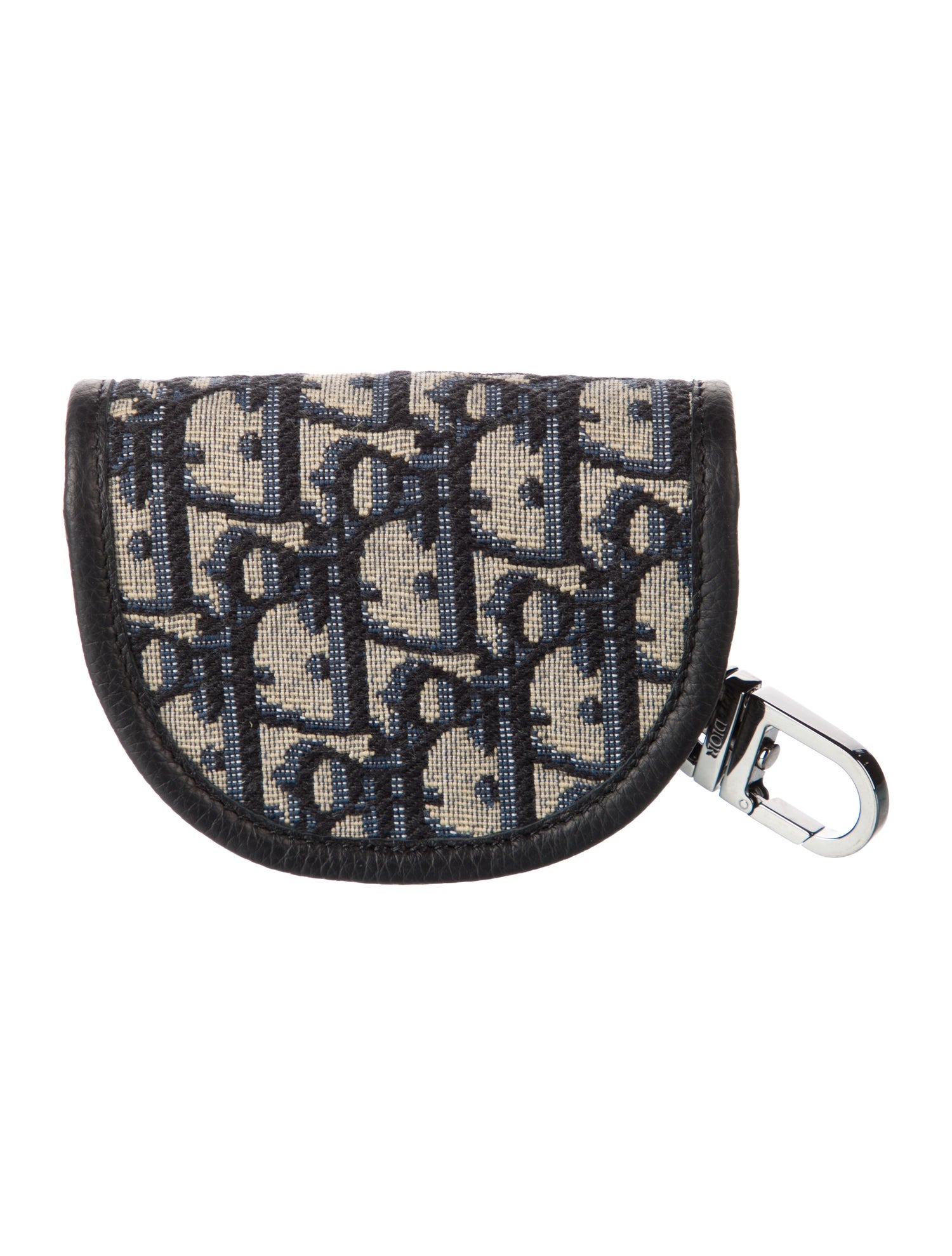 Christian Dior Jacquard keychain