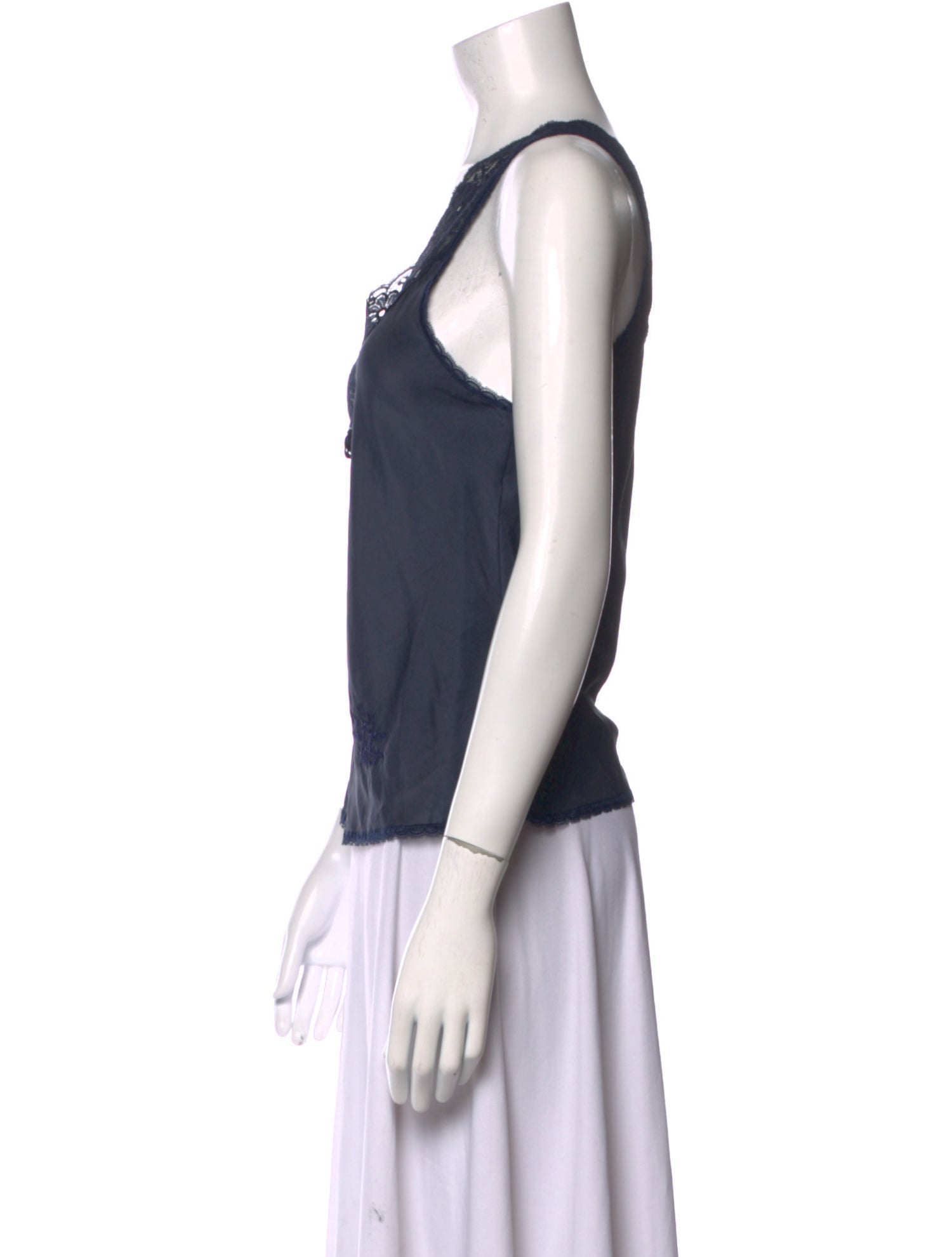 Christian Dior Nylon V-Neck Top