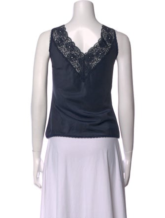 Christian Dior Nylon V-Neck Top