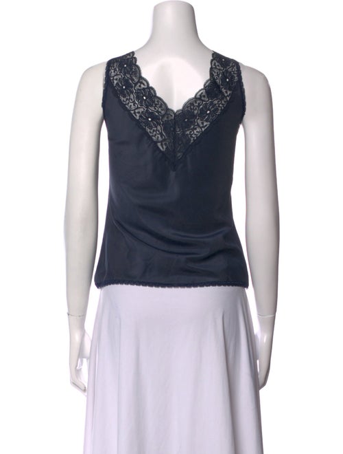 Christian Dior Nylon V-Neck Top