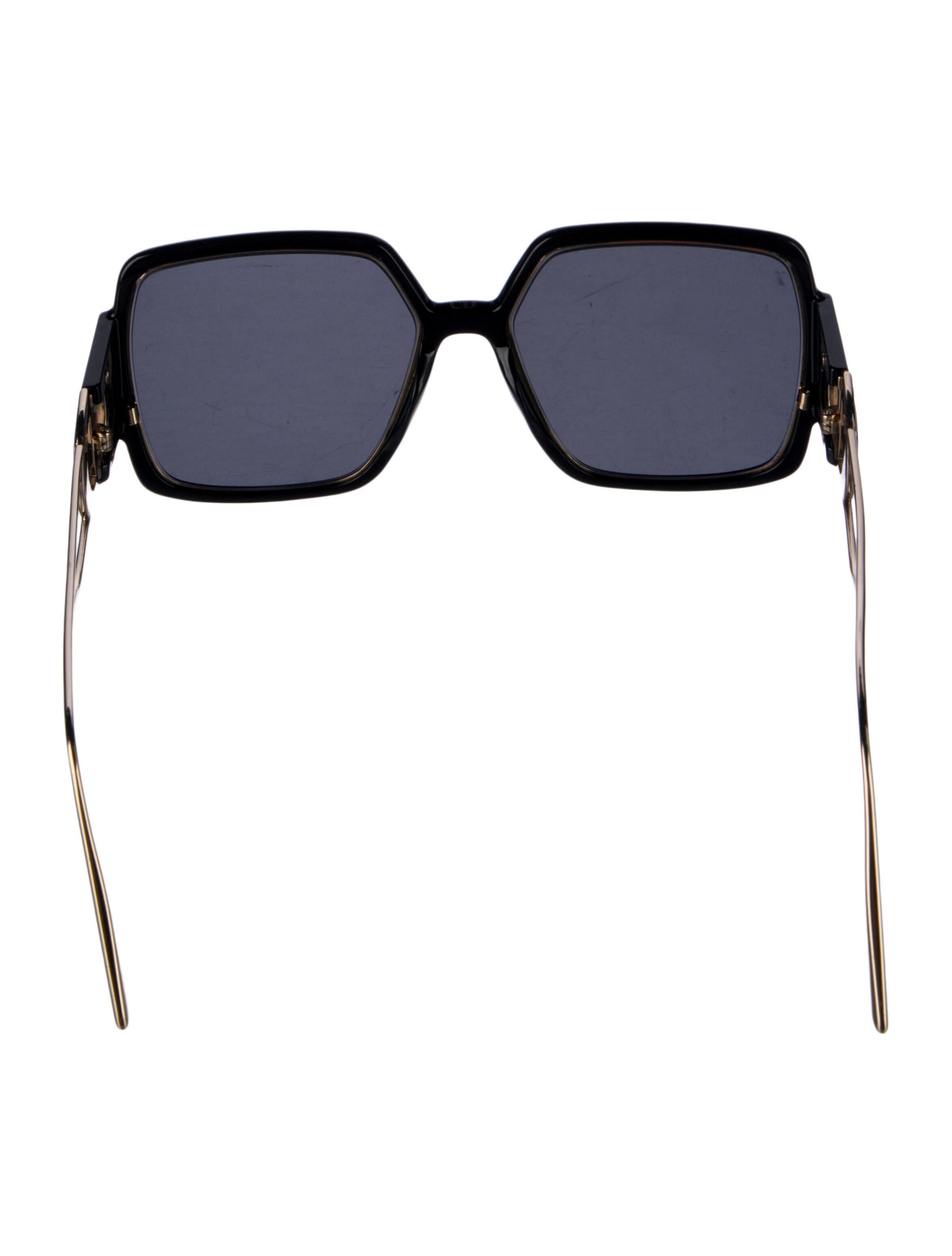 Christian Dior Square Tinted Sunglasses