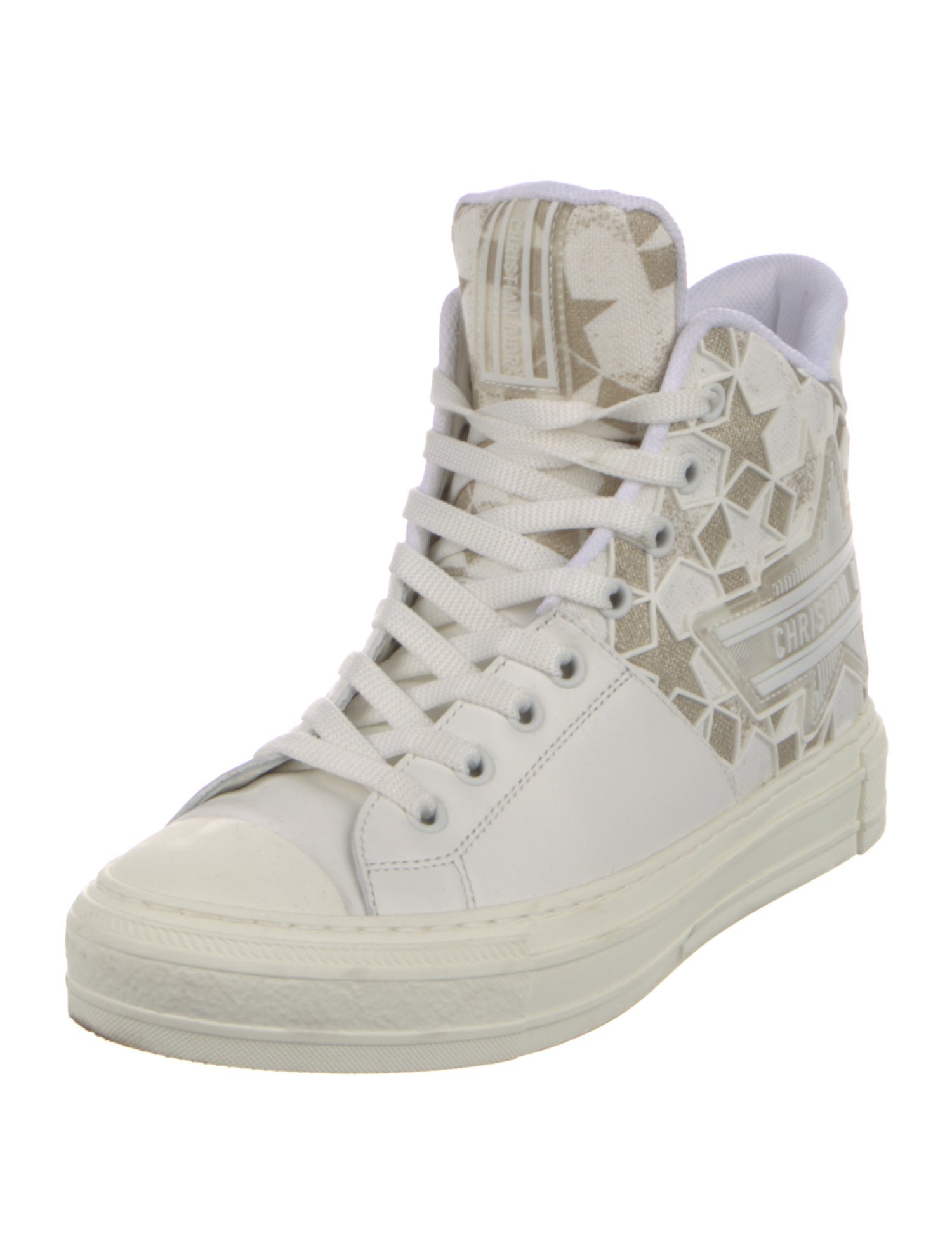 Christian Dior Walk'N'Dior 'Stars' Wedge Sneakers