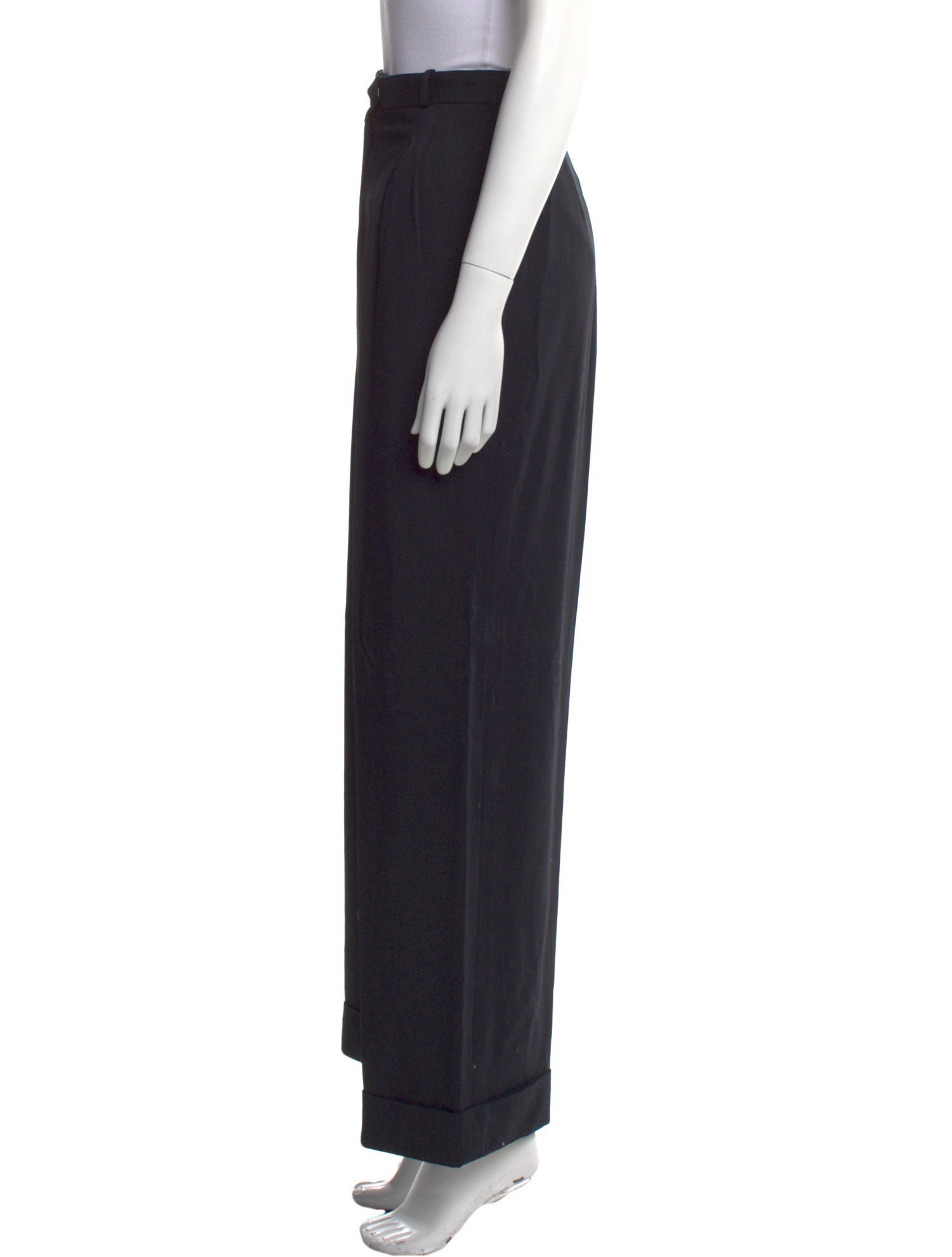 Christian Dior Wool Wide Leg Pants