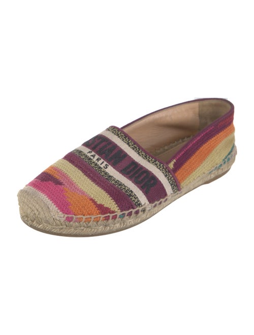 Christian Dior Canvas Printed Espadrilles