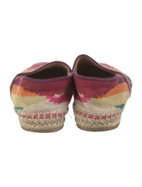 Christian Dior Canvas Printed Espadrilles