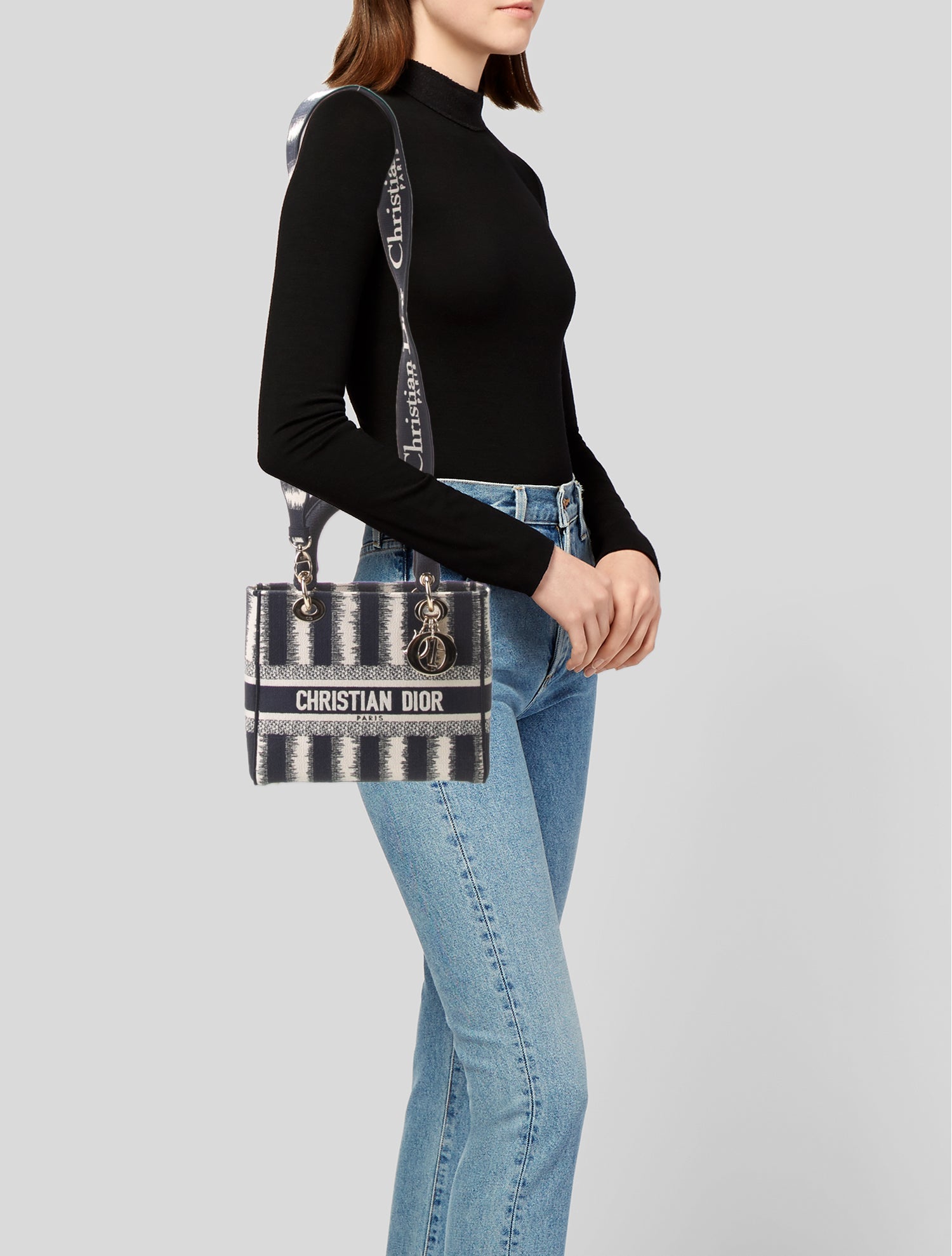 Christian Dior Canvas D-Lite Medium