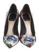 Christian Dior Printed Slingback Pumps