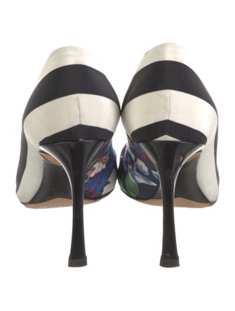 Christian Dior Printed Slingback Pumps