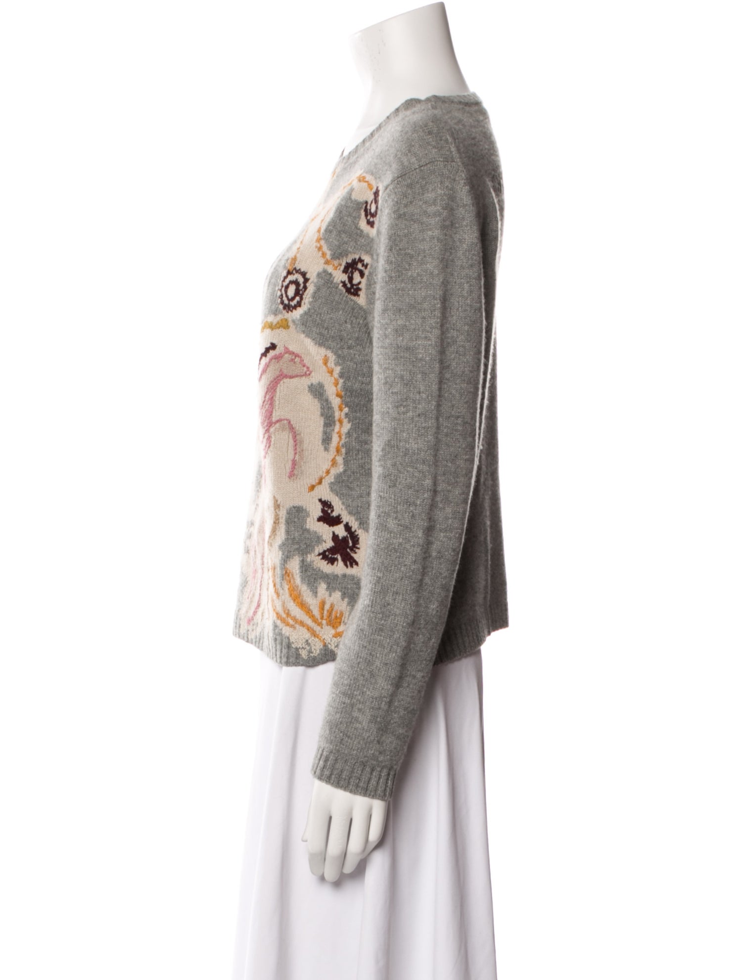 Christian Dior Cashmere Printed Sweater