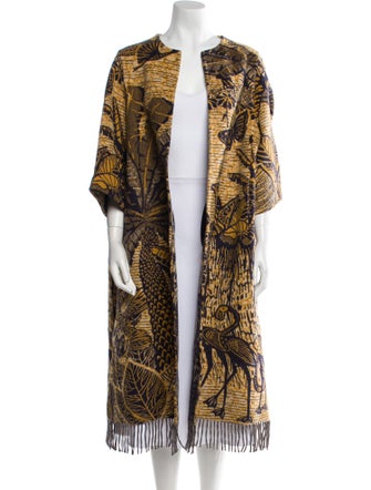 Christian Dior Wool Printed Coat