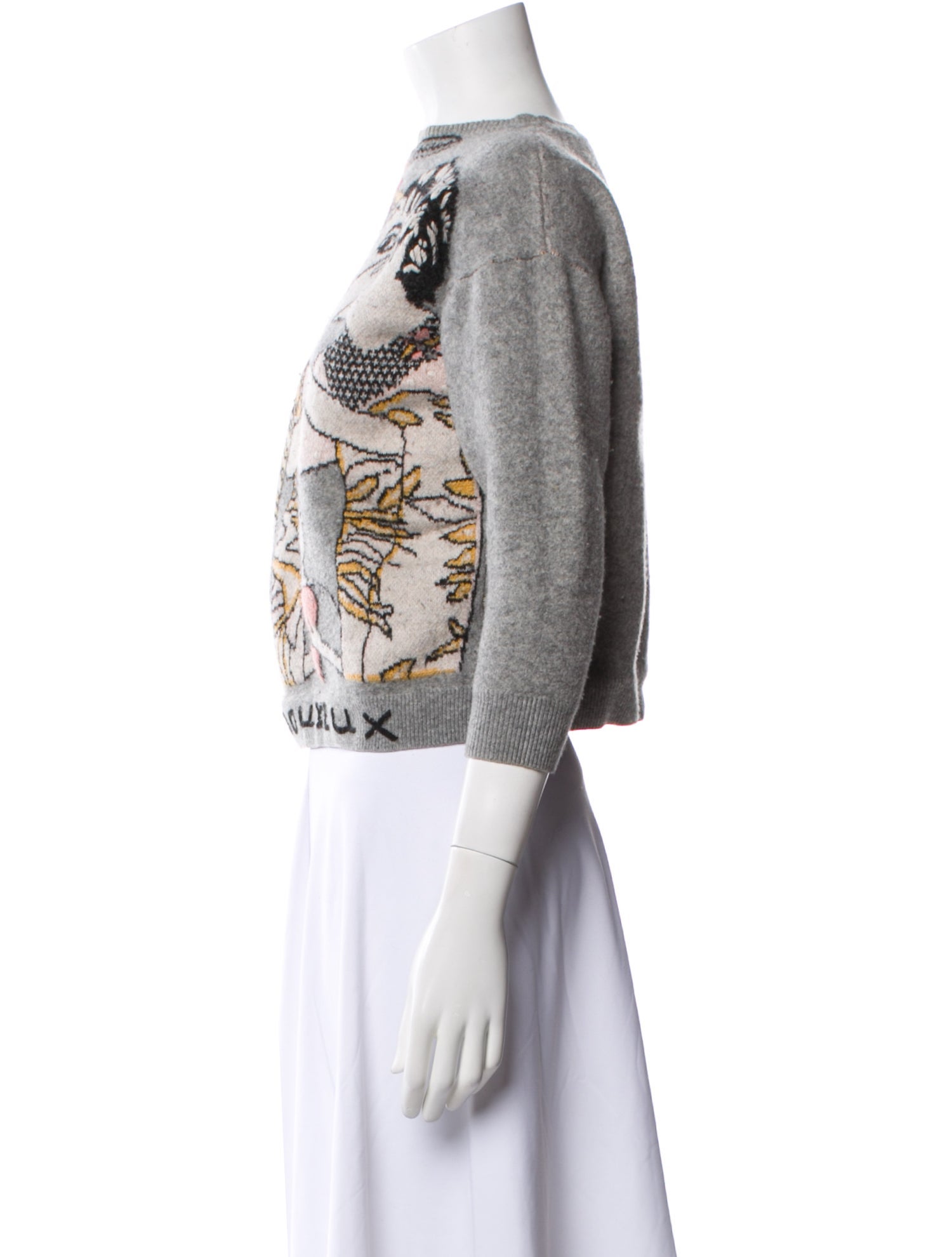Christian Dior Wool Printed Sweater