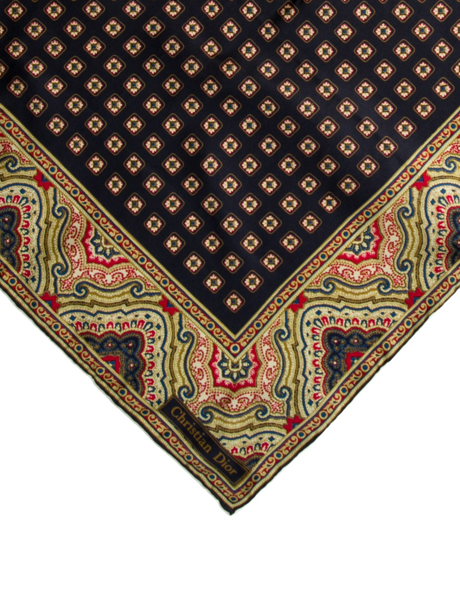 Christian Dior Silk Printed Scarf