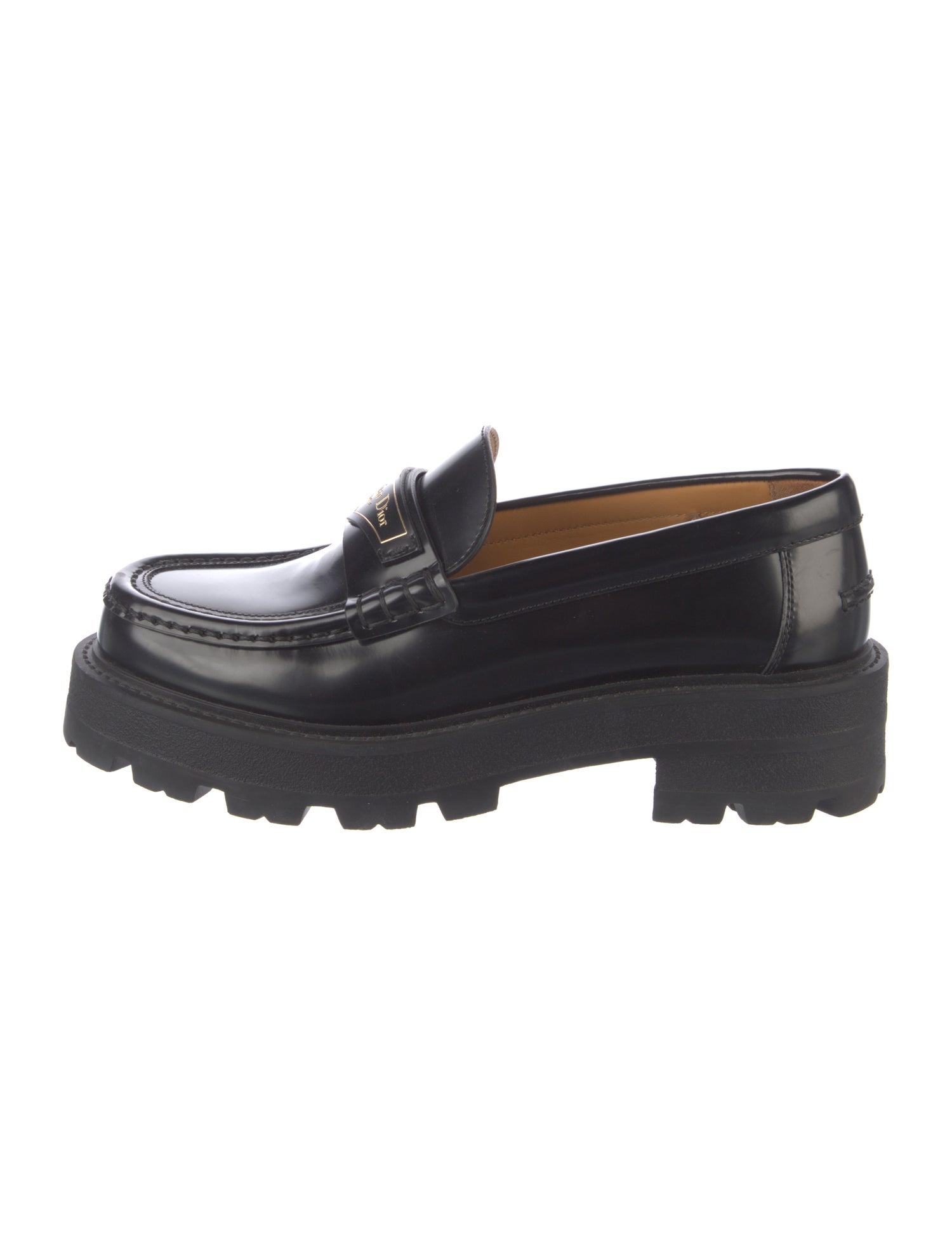 Christian Dior Leather Loafers