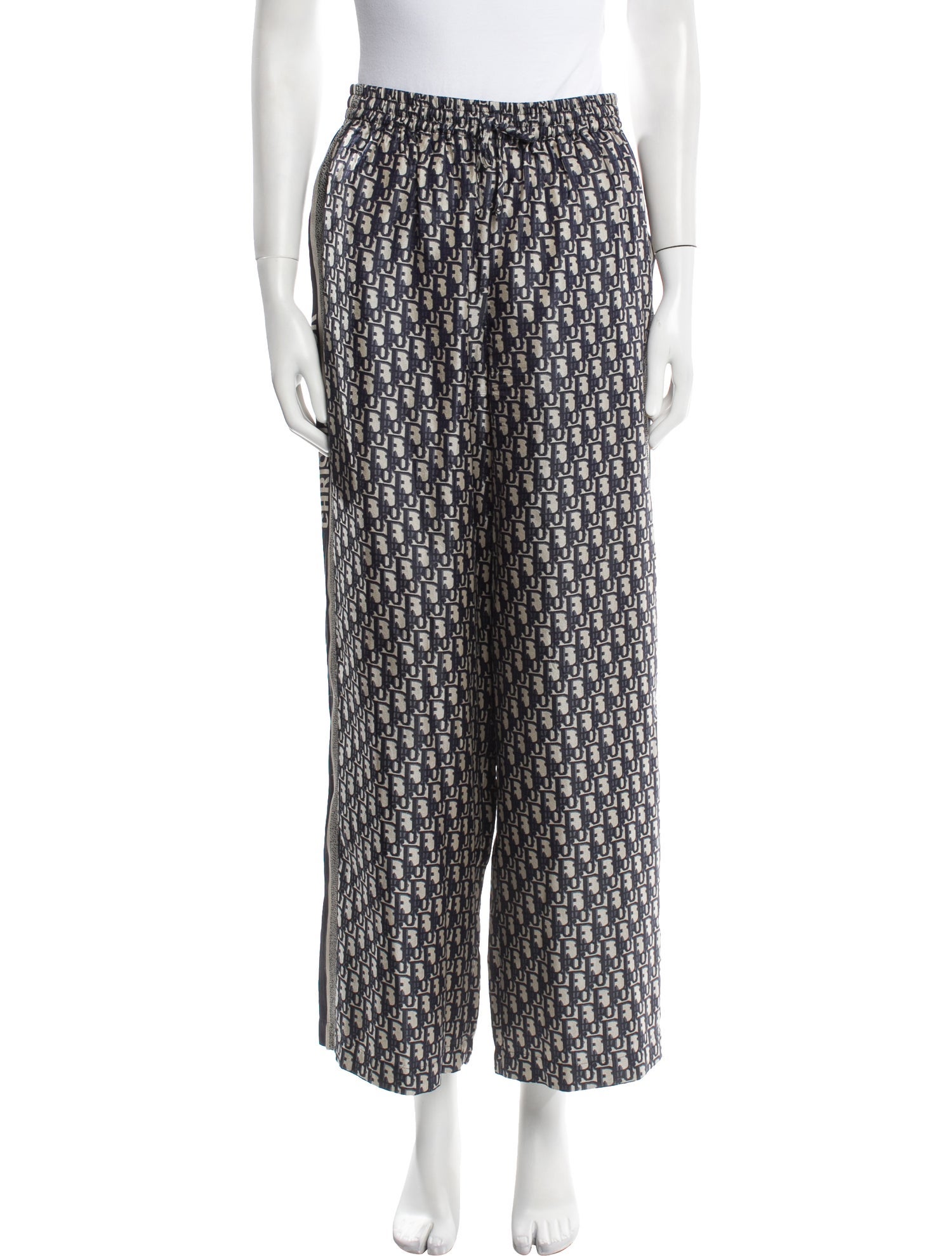 Christian Dior Silk Printed Pajamas