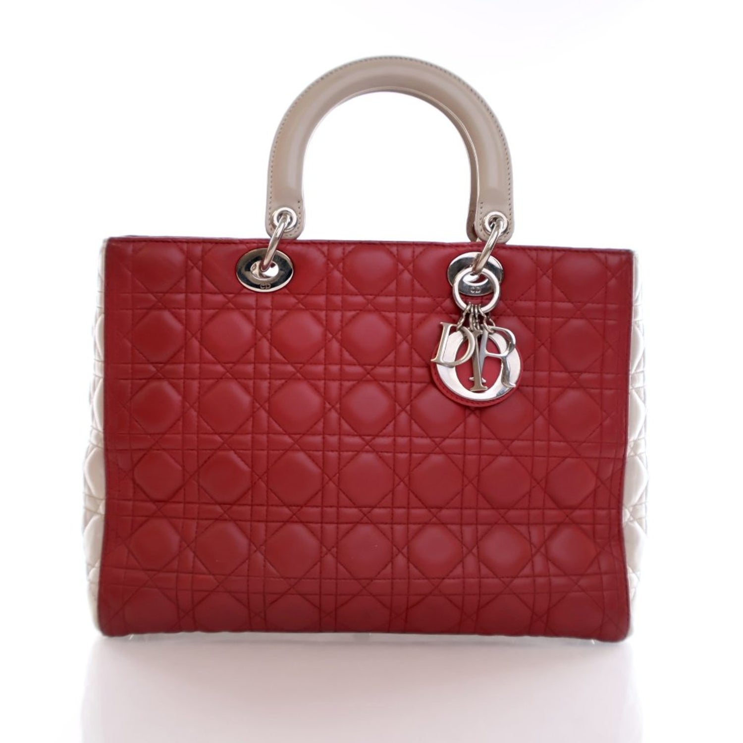 Christian Dior Large Lady Dior Tote