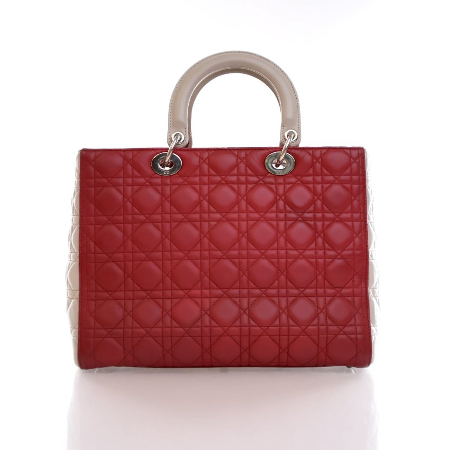 Christian Dior Large Lady Dior Tote