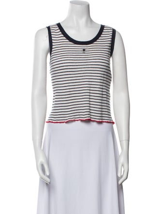 Christian Dior Linen Striped Set