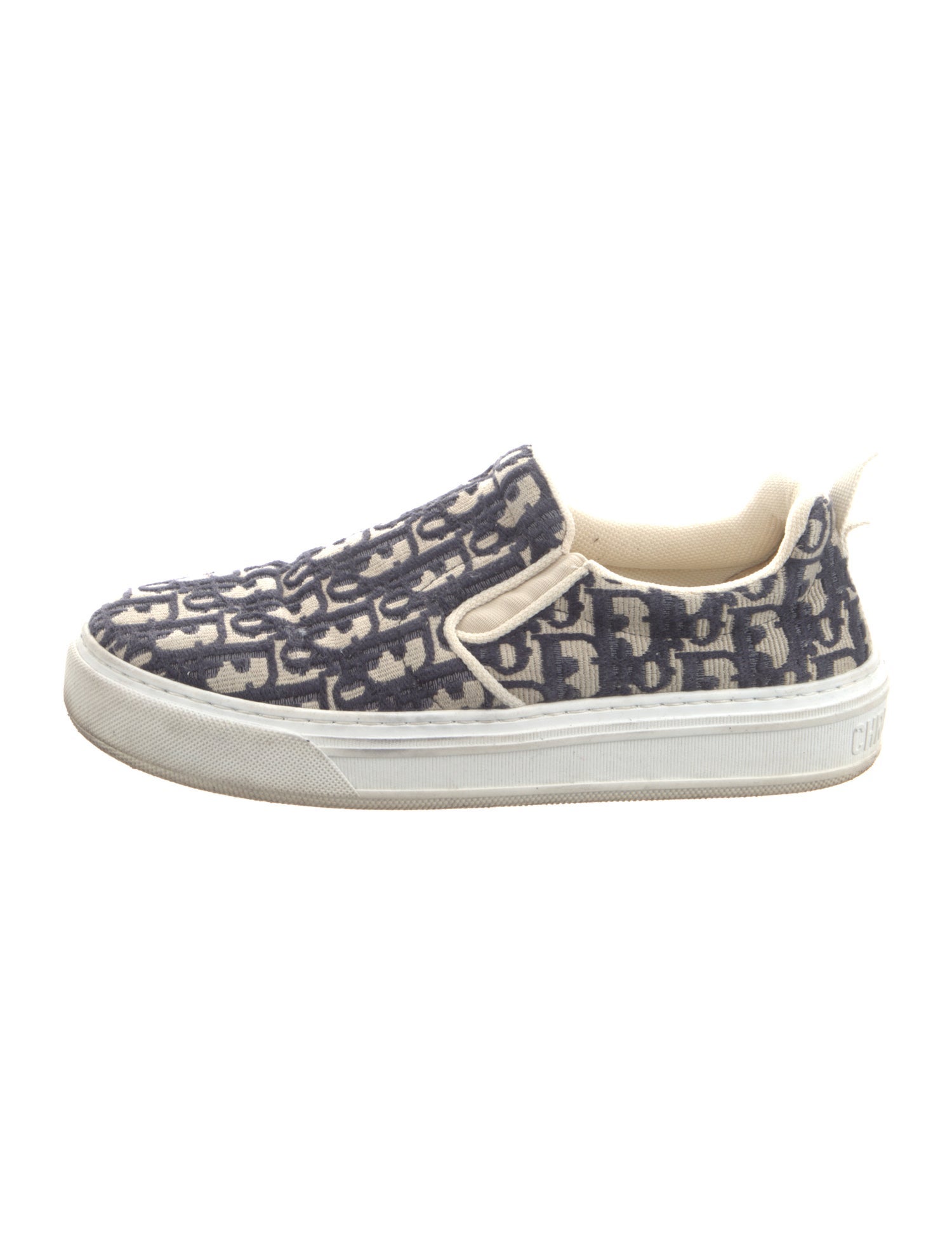 Christian Dior Oblique Jacquard Canvas Sneakers