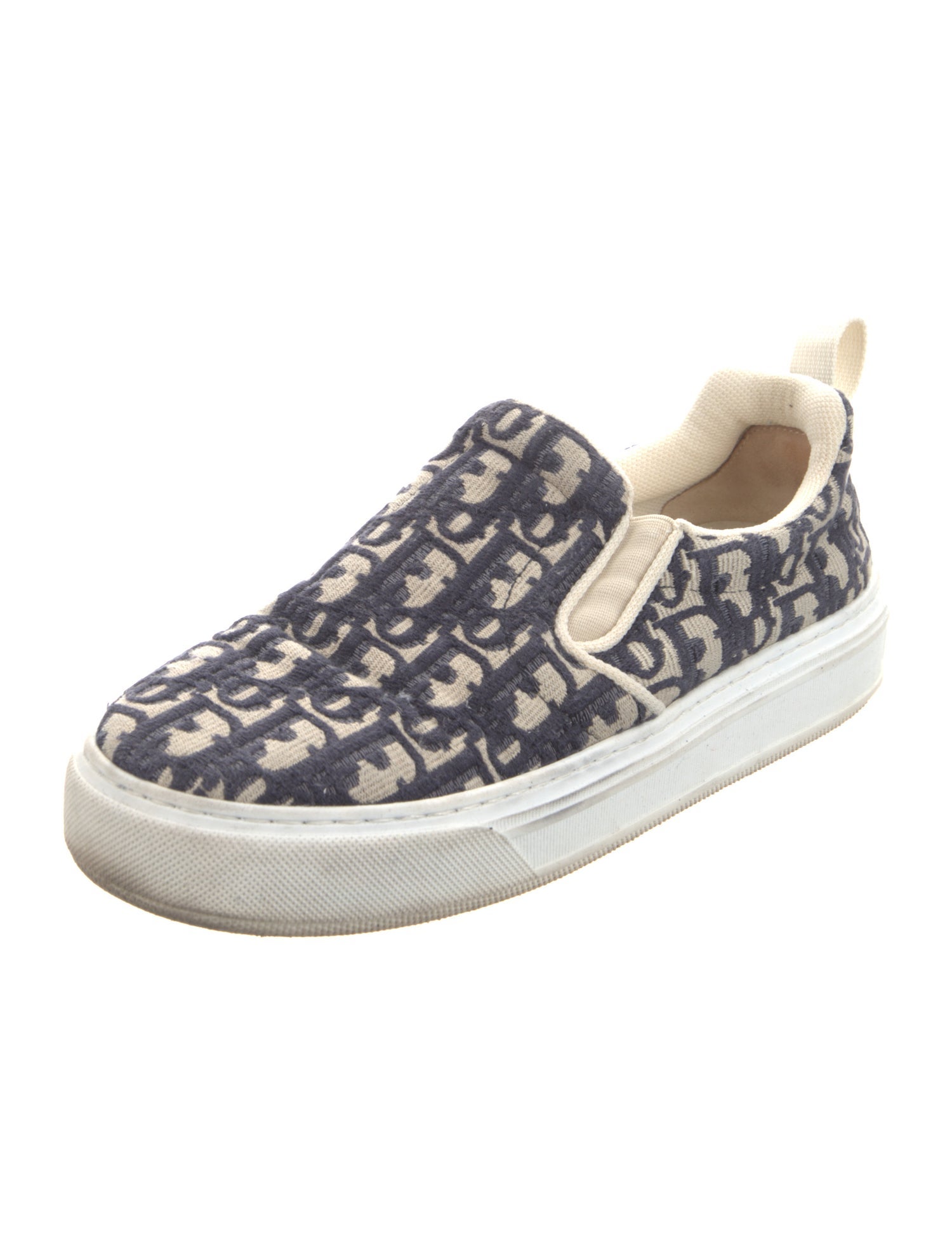 Christian Dior Oblique Jacquard Canvas Sneakers