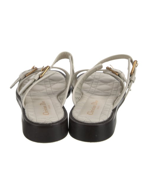 Christian Dior D-Avenue Cannage Pattern Slides