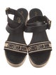Christian Dior Leather Printed Espadrilles