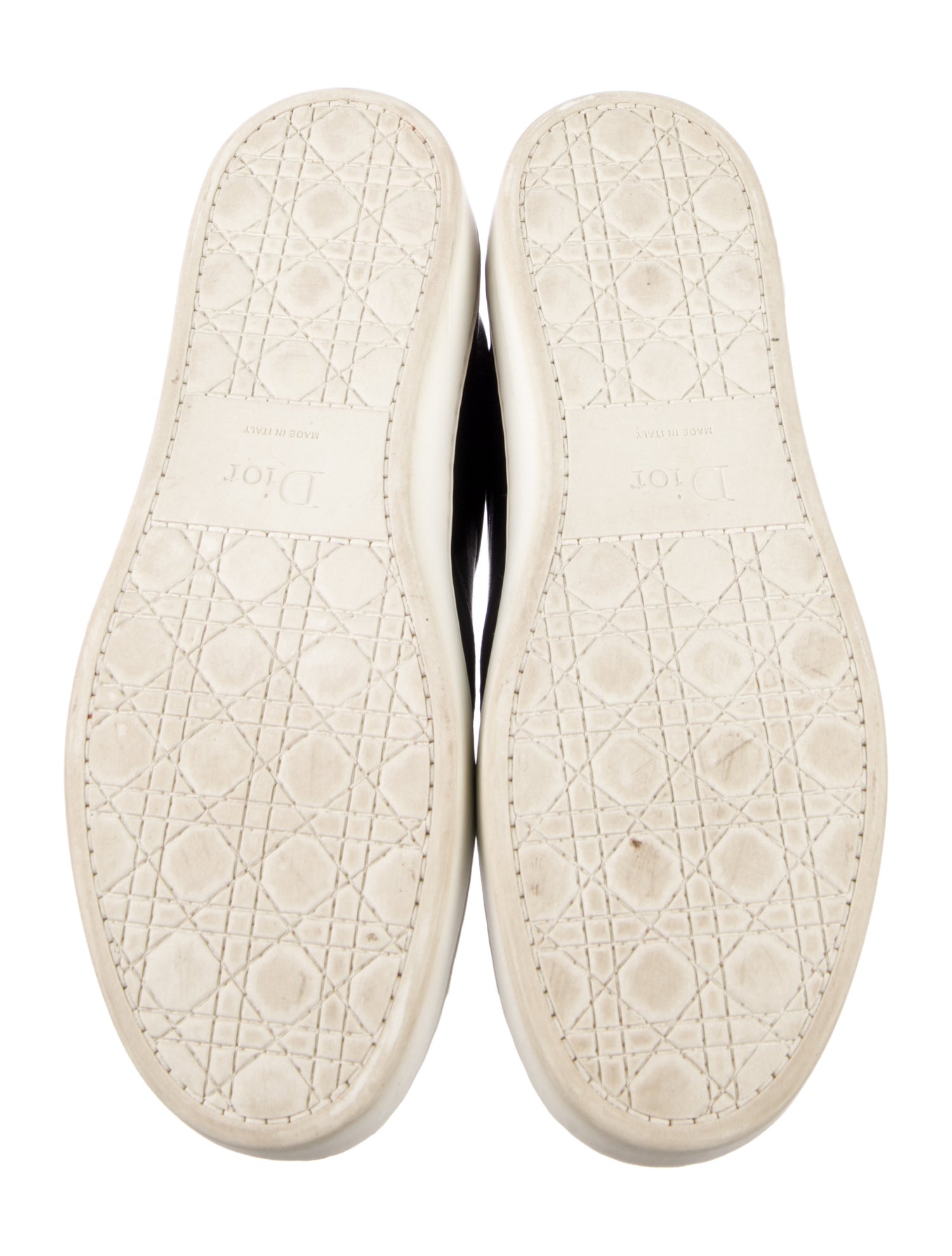 Christian Dior Denim Crystal Embellishments Sneakers