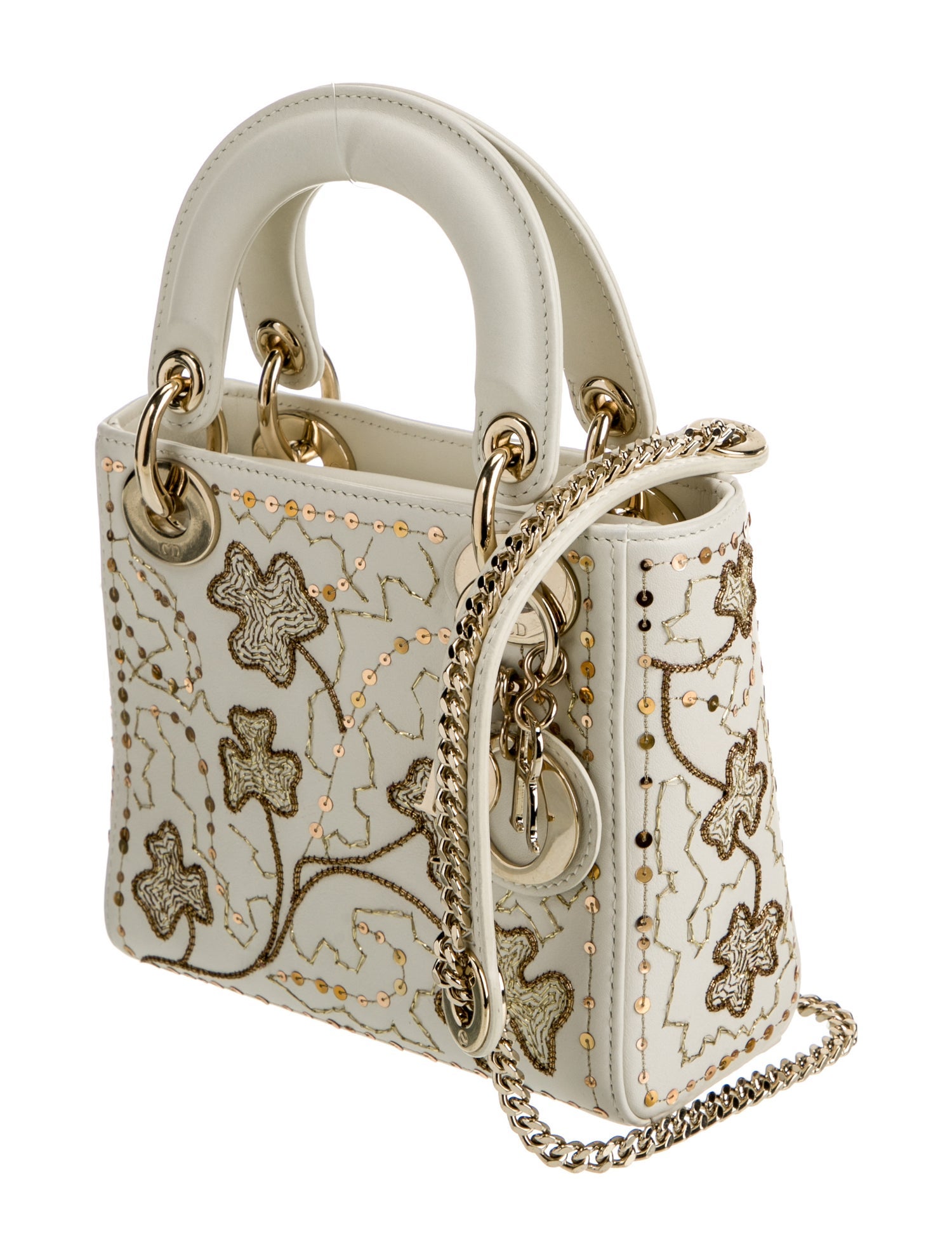 Christian Dior Calfskin Lady Dior Mini