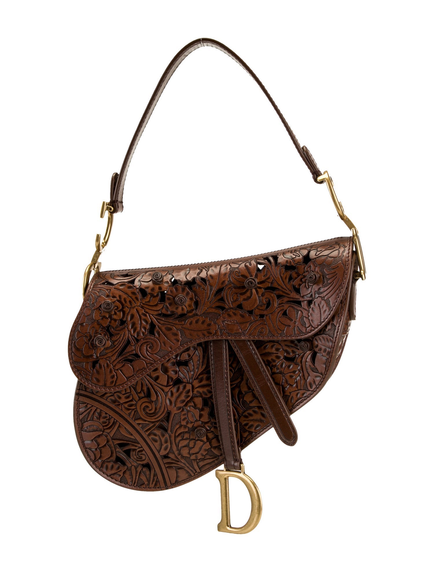 Christian Dior Oblique Jacquard Saddle