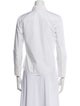 Christian Dior Three-Quarter Sleeve Button-Up Top