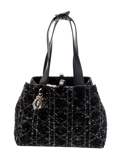 Christian Dior Tweed Cannage Toujours Medium 2024