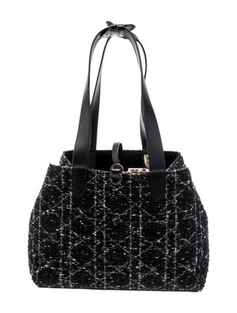 Christian Dior Tweed Cannage Toujours Medium 2024