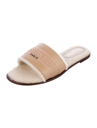 Christian Dior Leather Slides