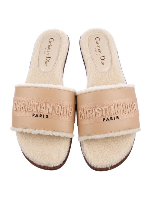 Christian Dior Leather Slides